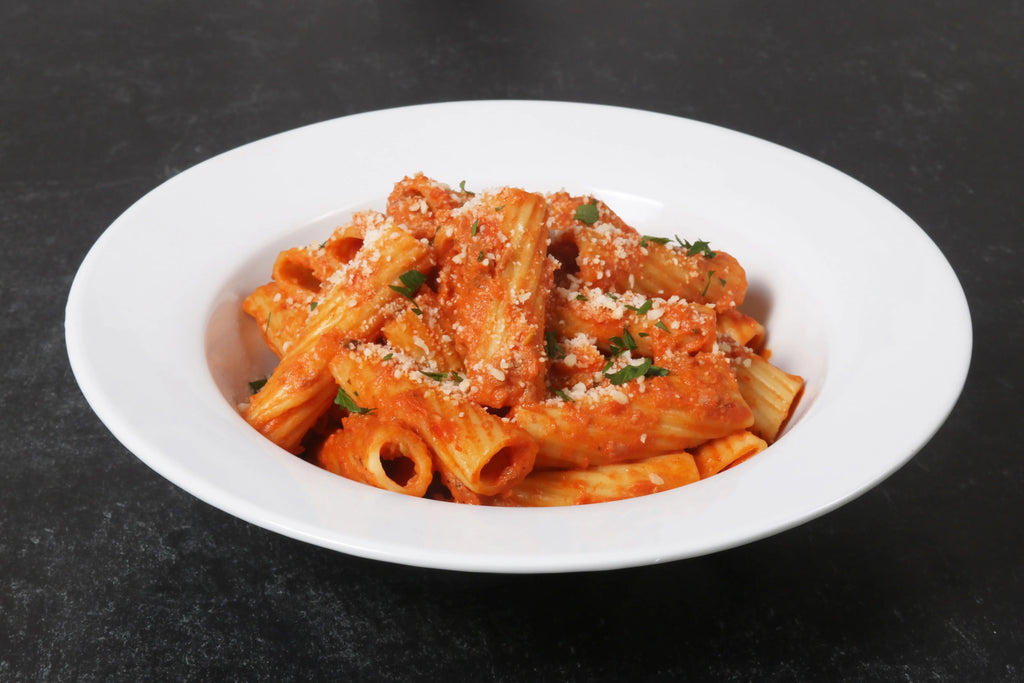 Italian Sausage & Cherry Pepper Rigatoni - Top Chef Meals