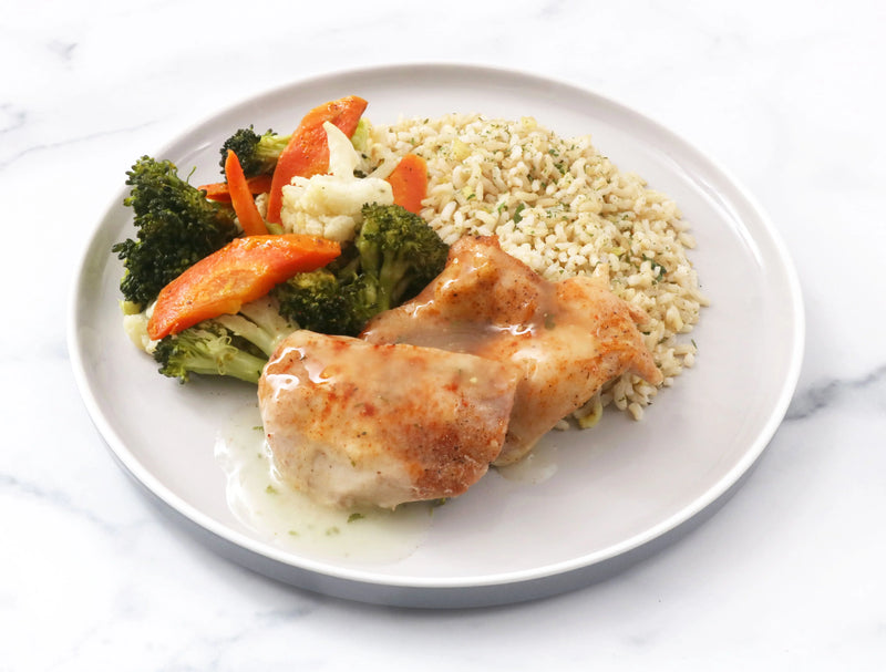 Roasted Chicken Thigh - Top Chef Meals