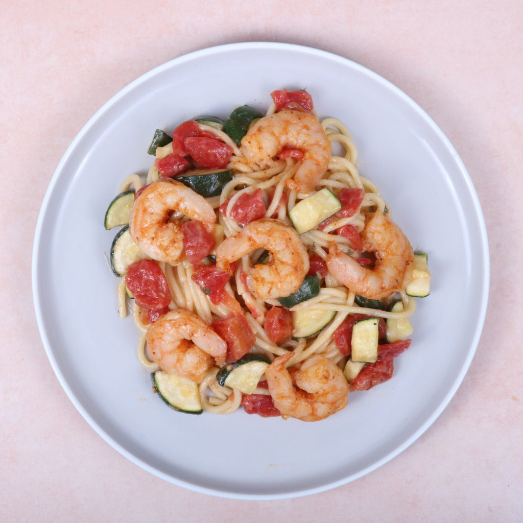 Old Bay Shrimp Scampi Pasta - Top Chef Meals
