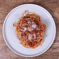 Spaghetti Meat Sauce Bolognese Top Image - Top Chef Meals