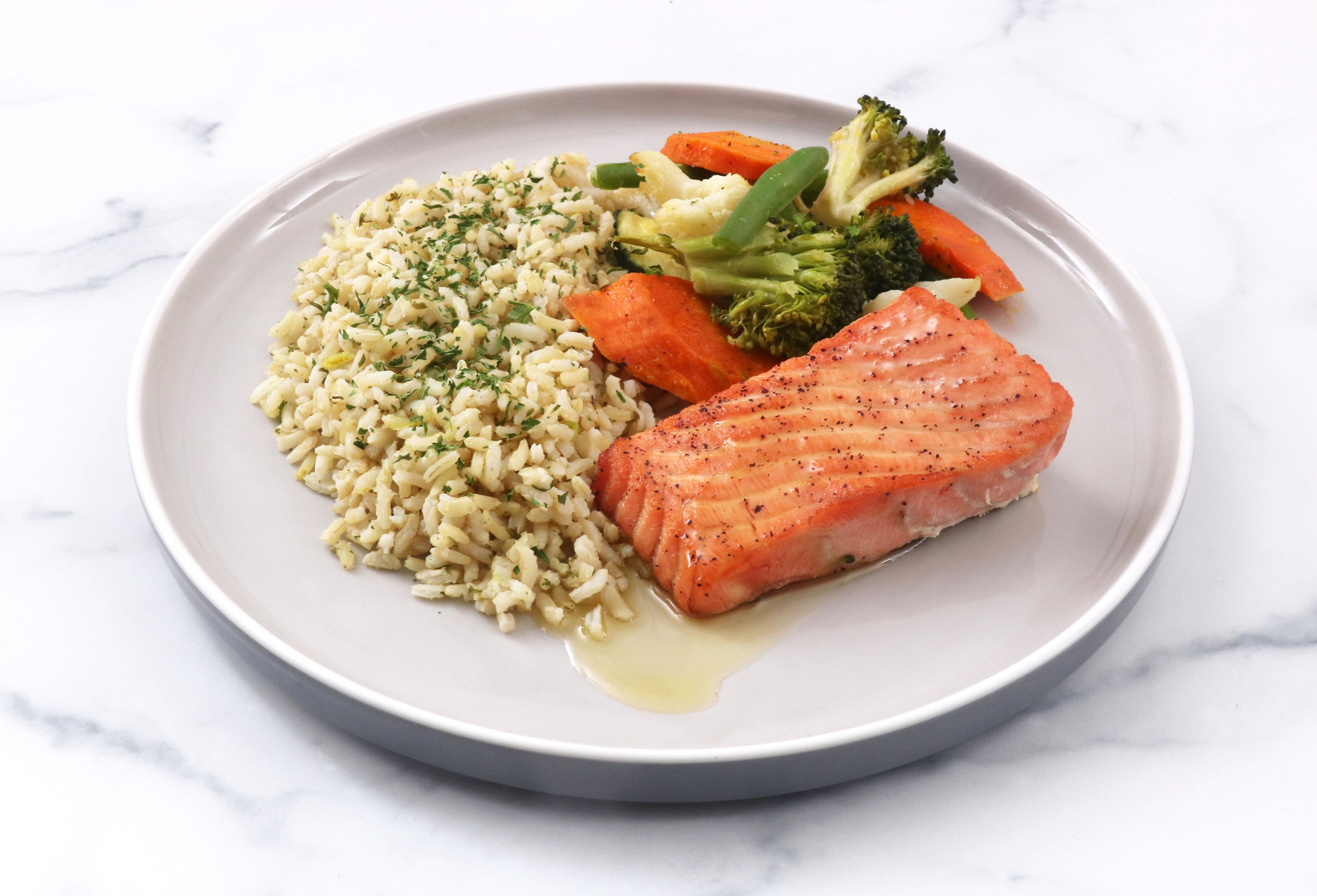 Seared Salmon with Brown Butter