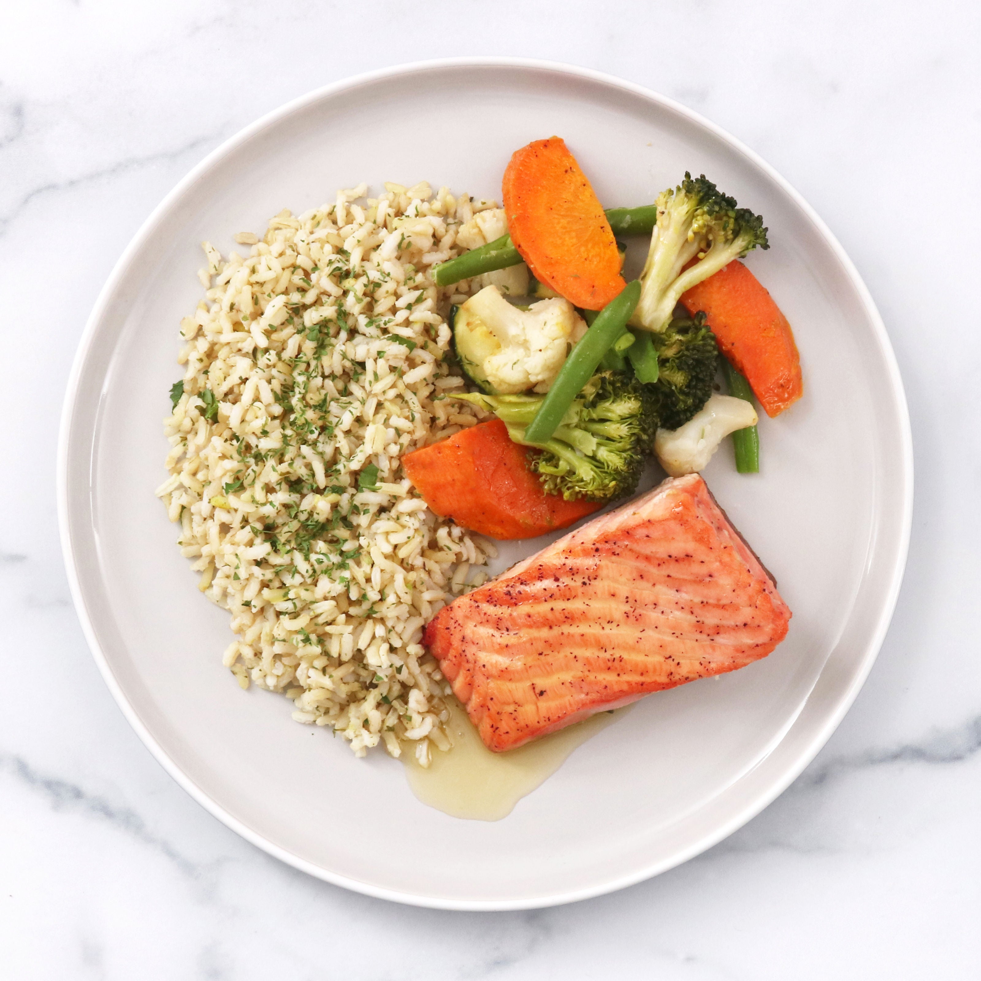 Seared Salmon with Brown Butter