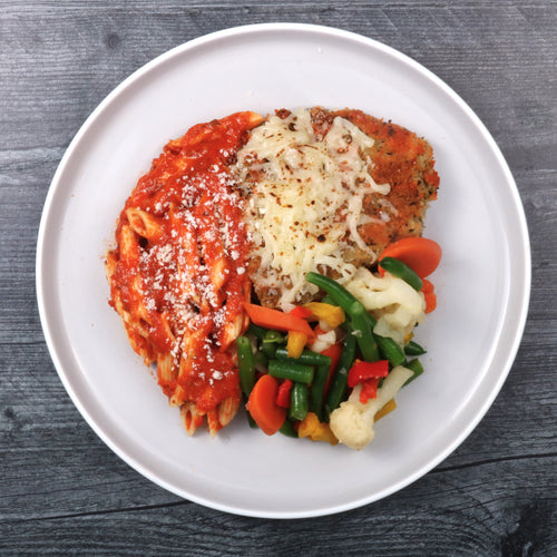 Chicken Parmesan Top Image - Top Chef Meals