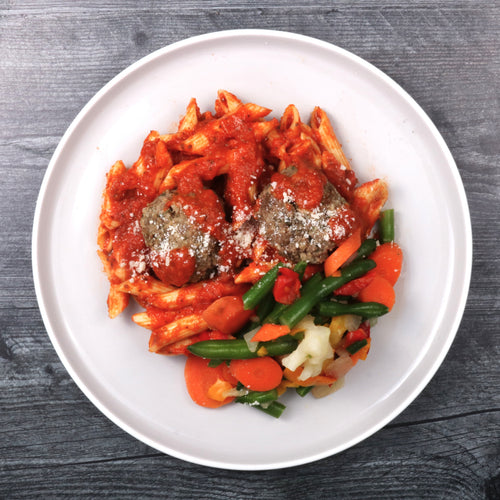Italian Meatballs Top Image - Top Chef Meals